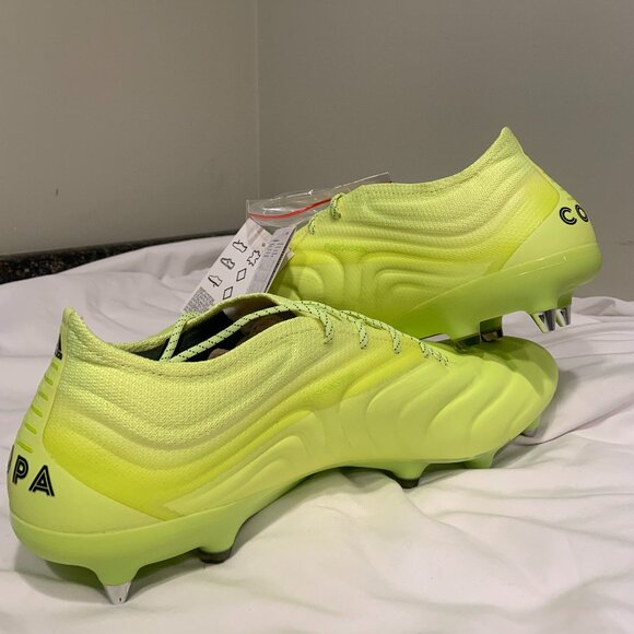 Adidas Copa 19.1 SG Yellow Size 12.5 (New) adidas Copa 19.1 SG Hard Wired - Solar Yellow/Core Black main image 4